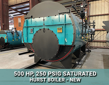 500 HP Firetube Boiler